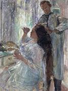 Lovis Corinth charlotte corinth at her dressing table Germany oil painting artist